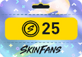 SkinFans 25 Coins Gift Card