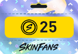 SkinFans 25 Coins Gift Card