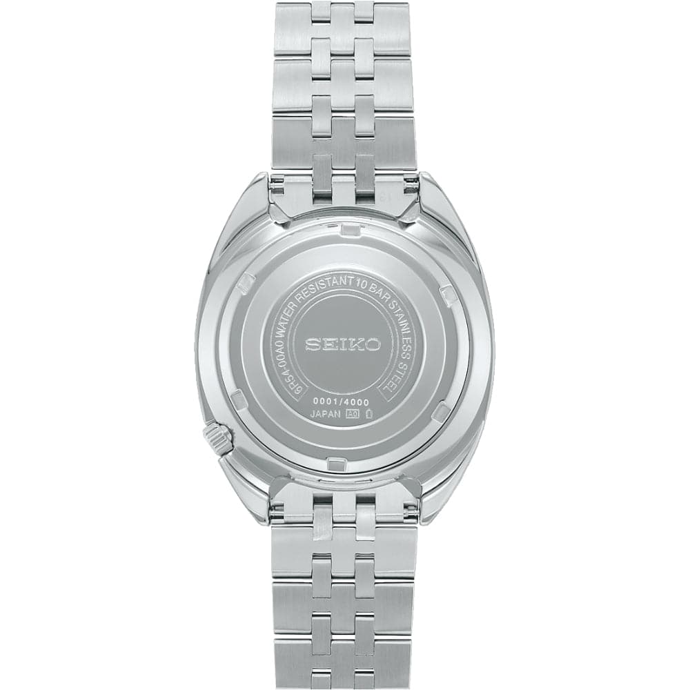 Seiko Prospex GMT Land Silver Stainless Steel Strap Men Watch SPB411J1
