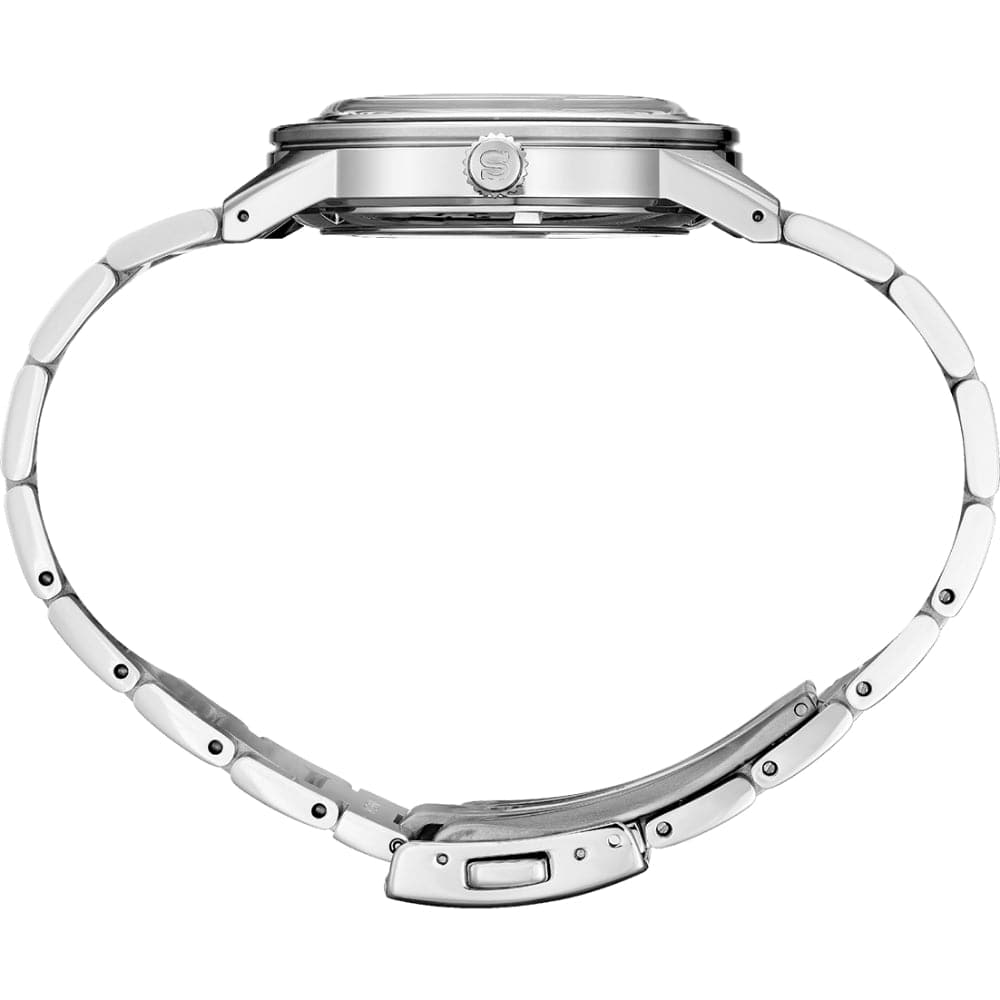 Seiko Presage Style Silver Stainless Steel Strap Men Watch SRPG03J1P