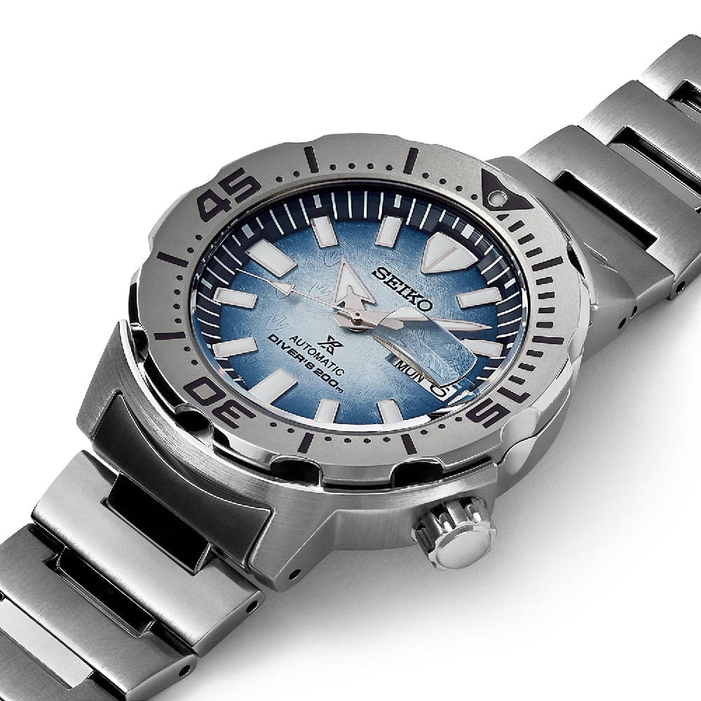 Seiko Prospex Silver Stainless Steel Strap Men Watch SRPG57K1P