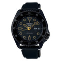 Bruce Lee Black Leather & Nylon Strap Men Watch SRPK39K1