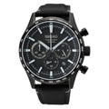 Seiko Chronograph Black Dial Nylon Strap Men Watch SSB417P1P
