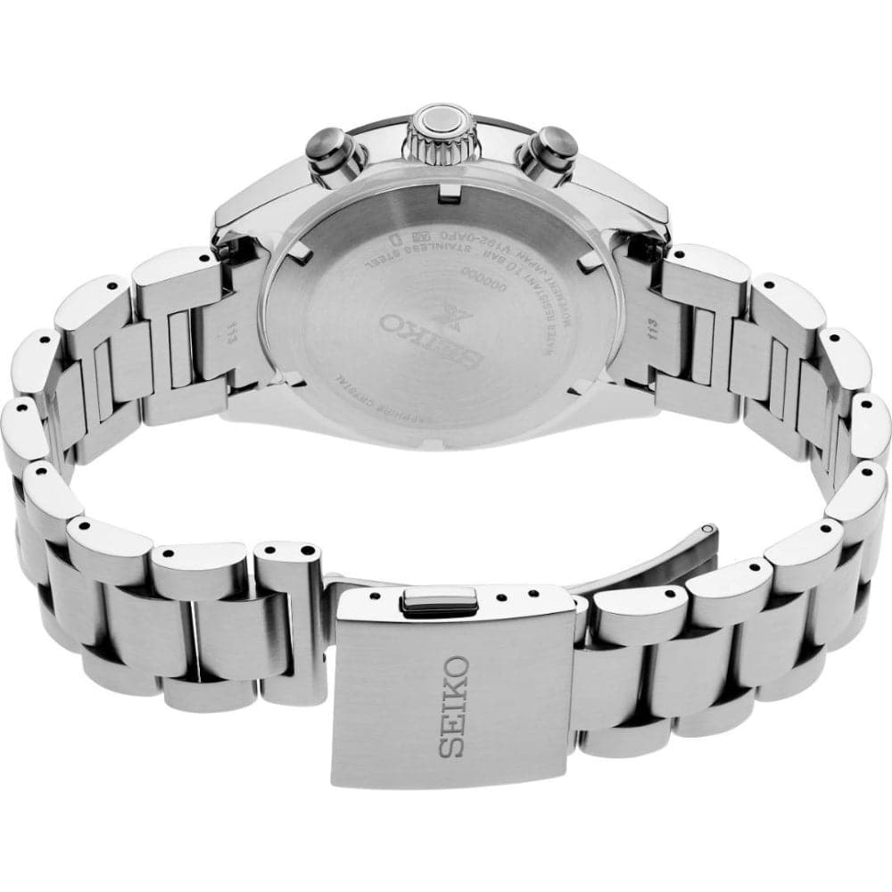 Seiko Prospex Speedtimer Silver Stainless Steel Strap Men Watch SSC817P1P