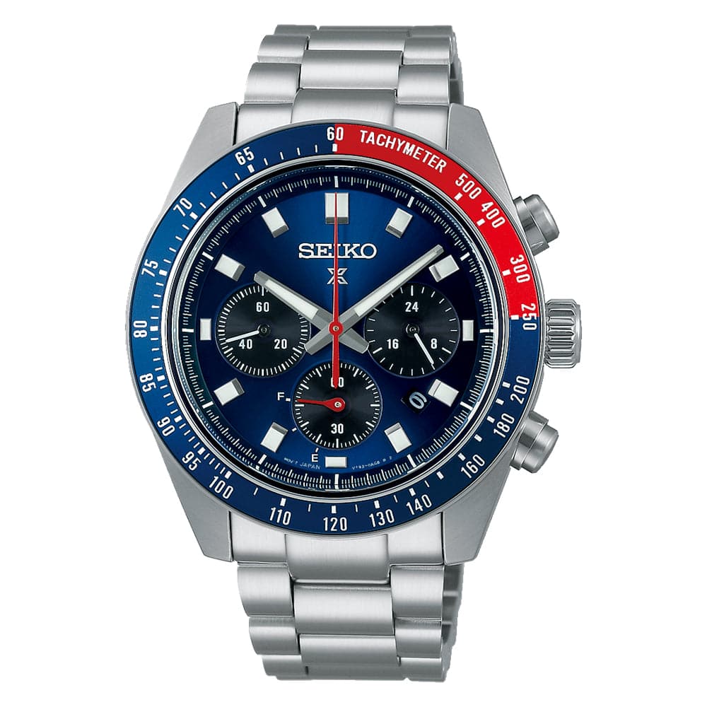 Seiko Prospex Blue Dial And Silver Stainless Steel Men Watch SSC913P1P