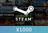 Steam Gift Card ¥1000 JP Activation Code