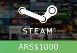 Steam Wallet Card ARS$1000 Global Activation Code