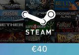 Steam Wallet Card €40 EU Activation Code