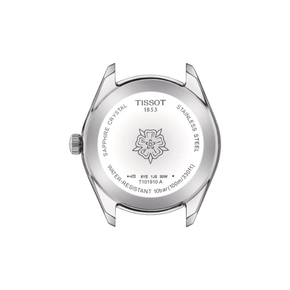 Tissot PR 100 Sport Chic Silver Stainless Steel Strap Women Watch T1019101111600