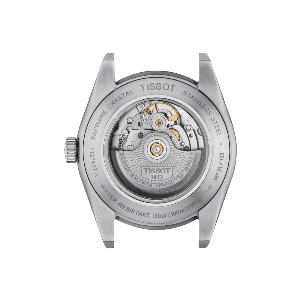 Tissot Gentleman Powermatic Stainless Steel Strap Men Watch T1274071135100