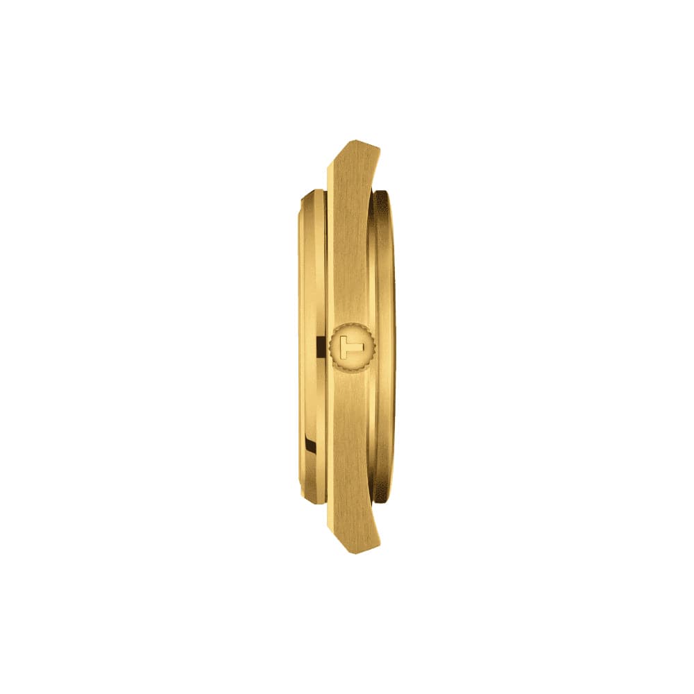 Tissot PRX Powermatic Gold Stainless Steel Strap Men Watch T1374073302100