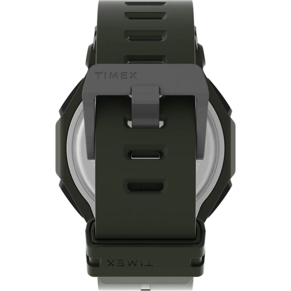 Timex Command Digital-Analogue Green Resin Strap Men Watch TW2V35400