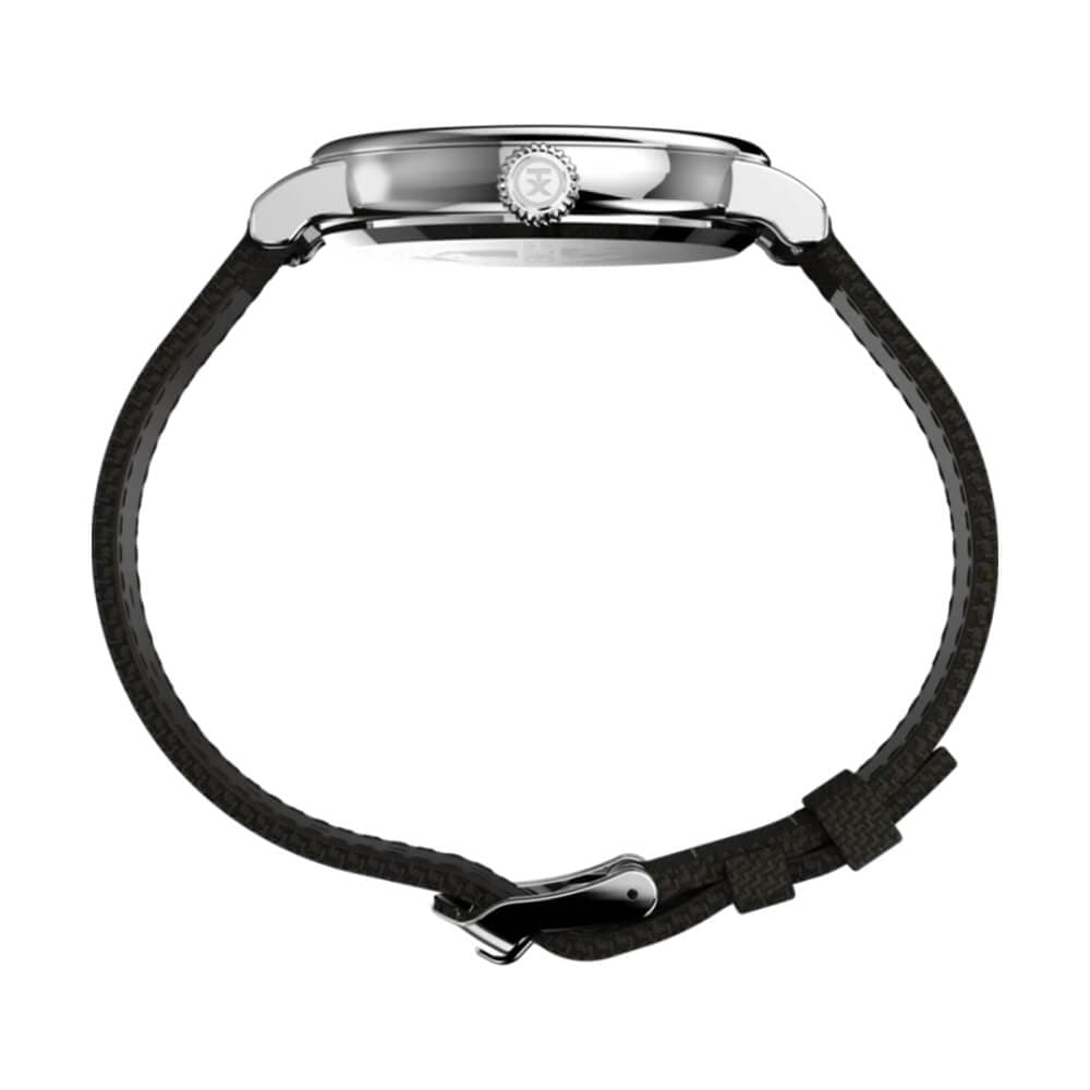 Timex Standard Black Fabric Strap Men Watch TW2V44100