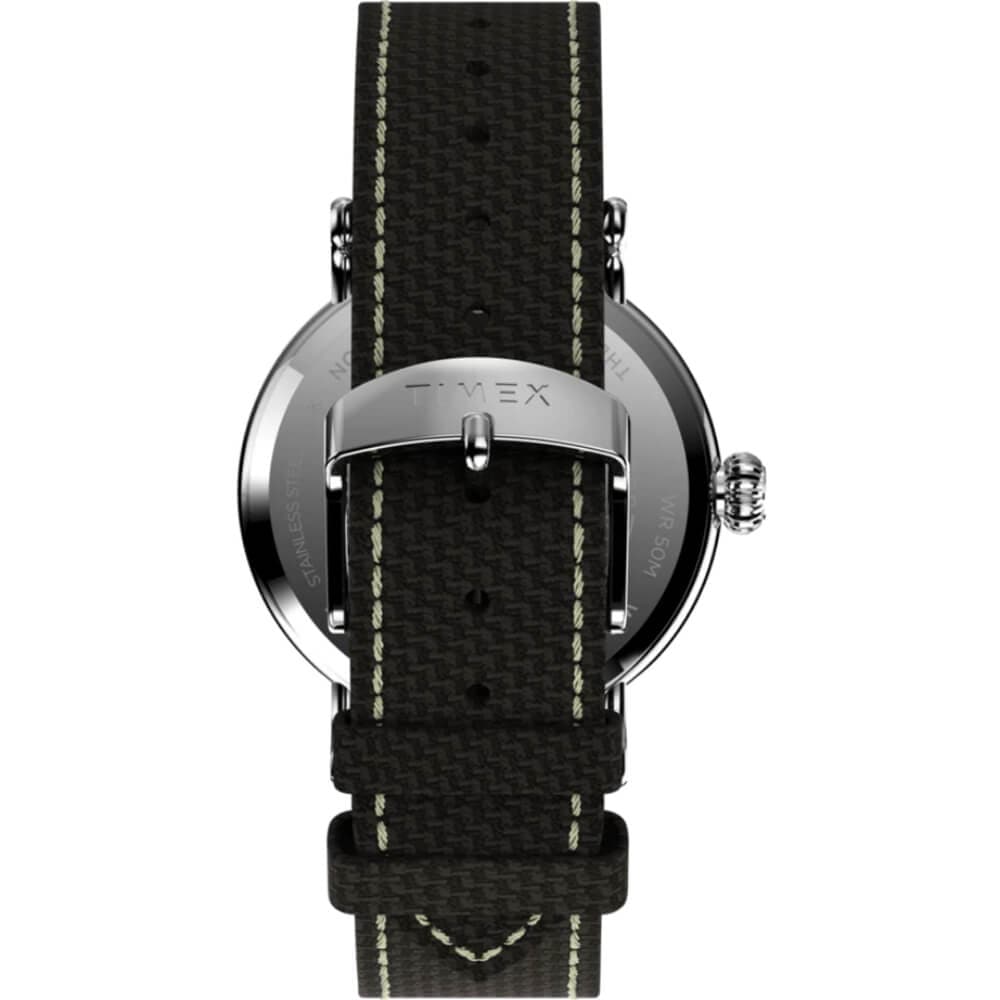 Timex Standard Black Fabric Strap Men Watch TW2V44100