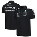 Mercedes-AMG Petronas F1 Team Adidas Wear Polo - Black Formula 1 F1 Formula One