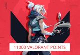 VALORANT - 11000 Valorant Points Gift Card EU