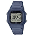 Casio General Digital Blue Resin Strap Men Watch W-800H-2AVDF
