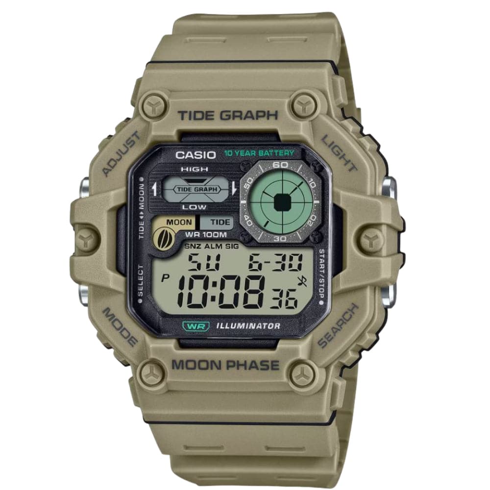 Casio General Digital Resin Strap Men Watch WS-1700H-5AVDF