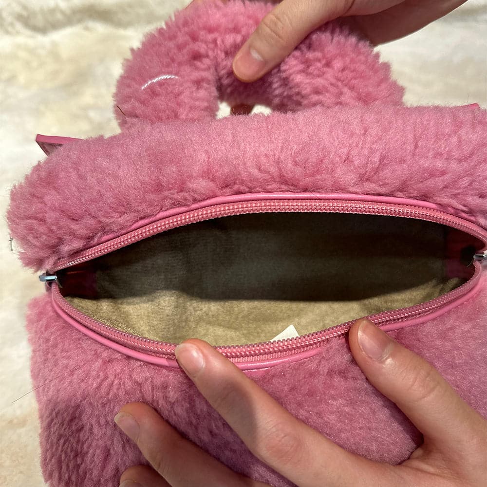 AG Collective Fashionable Fluffy Crossbody Bag Trendy Handbag