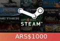 Steam Gift Card 1000 ARS AR Activation Code