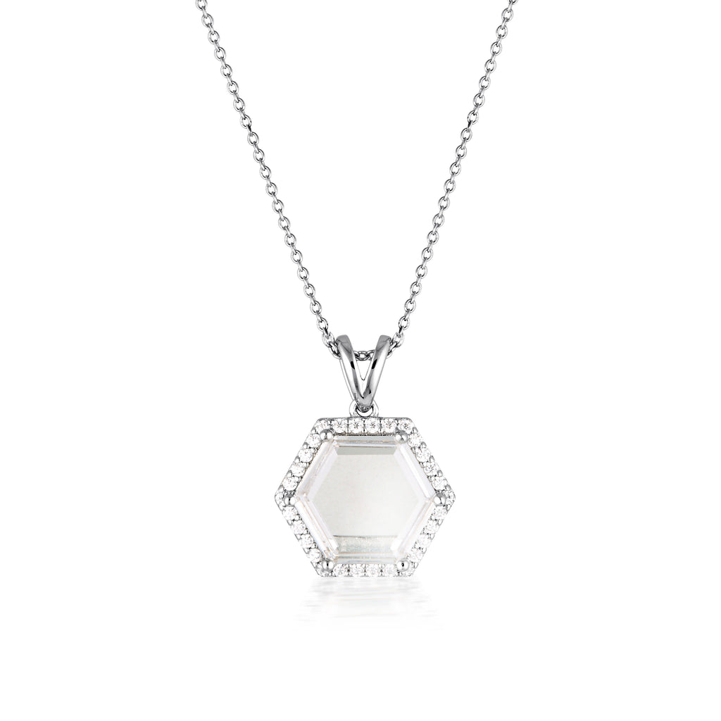 GEORGINI COMMONWEALTH COLLECTION BIRMINGHAM NECKLACE SILVER