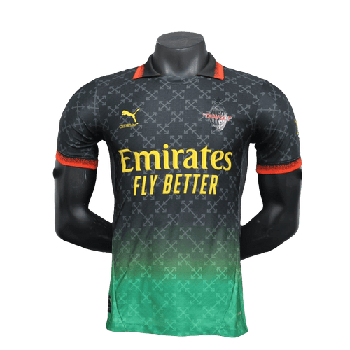AC Milan 25/26 Commemorative Edition Jersey - Black - Player Version