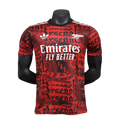 Arsenal 25/26 Training Jersey - Dark Red - Player Version
