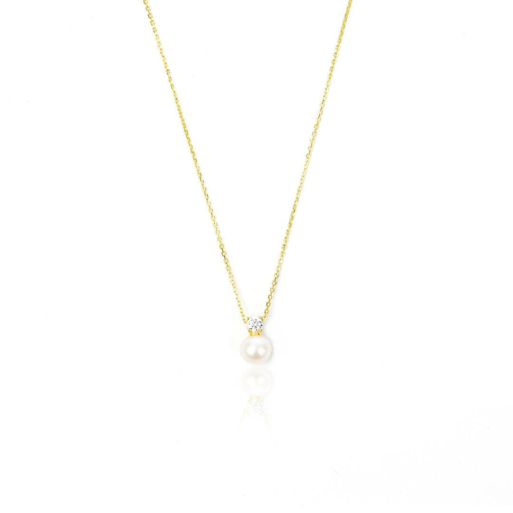 OCEANS NOOSA FRESHWATER PEARL NECKLACE GOLD
