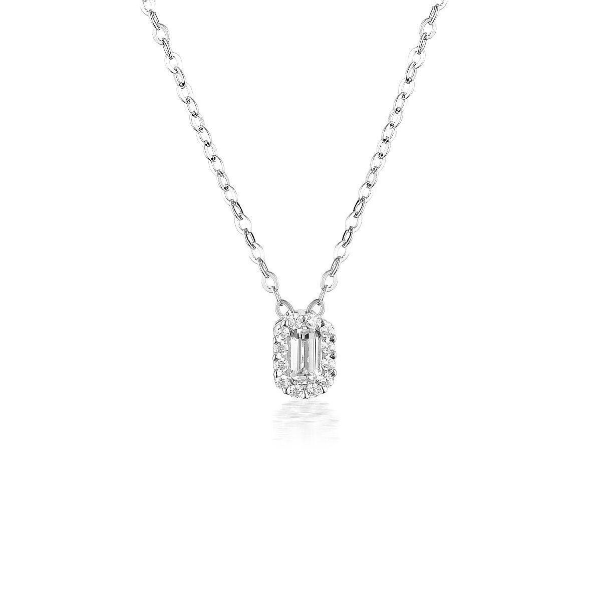 Georgini Cubic Zirconia Silver Necklace