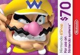 Nintendo eShop Prepaid Card $70 CA Key