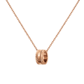 Daniel Wellington Elevation Necklace Rose Gold