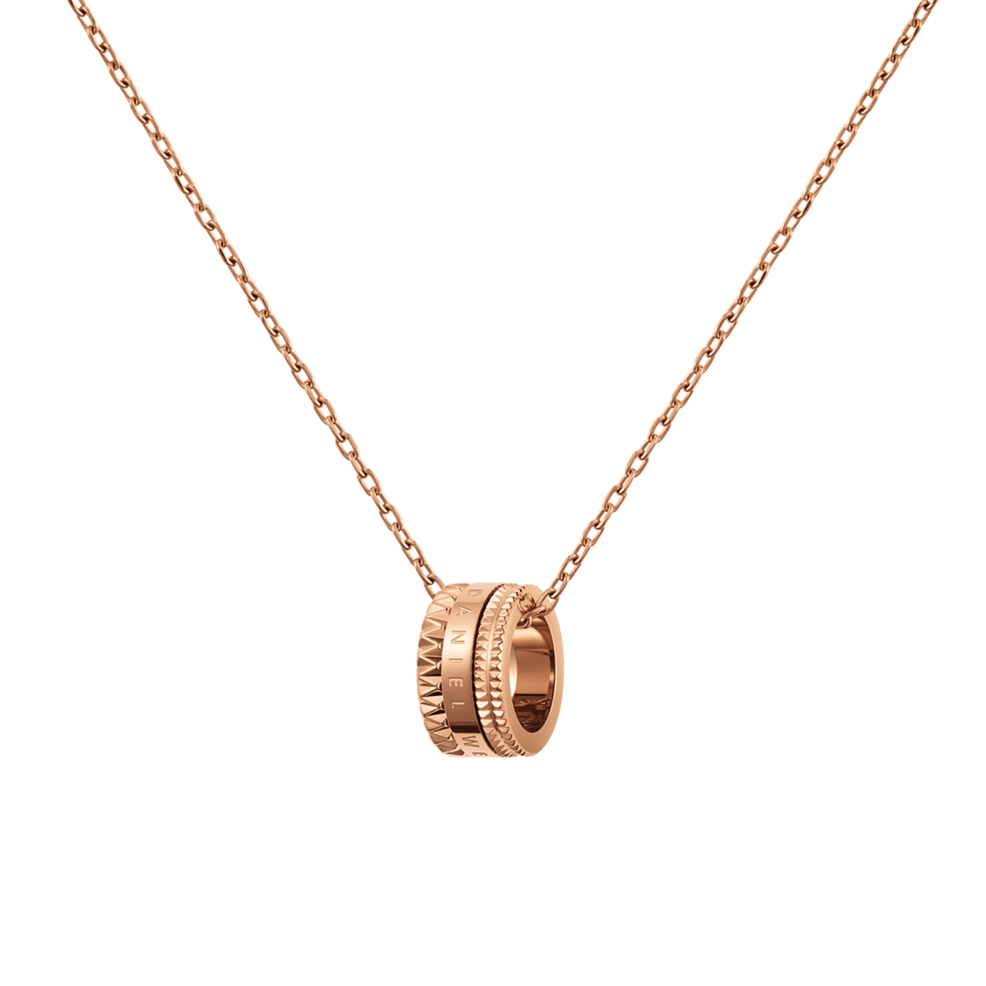 Daniel Wellington Elevation Necklace Rose Gold