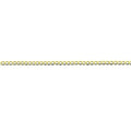 50cm Open Curb Chain in 9kt Yellow Bonded Gold