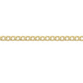 55cm Curb Chain in 9kt Yellow Bonded Gold
