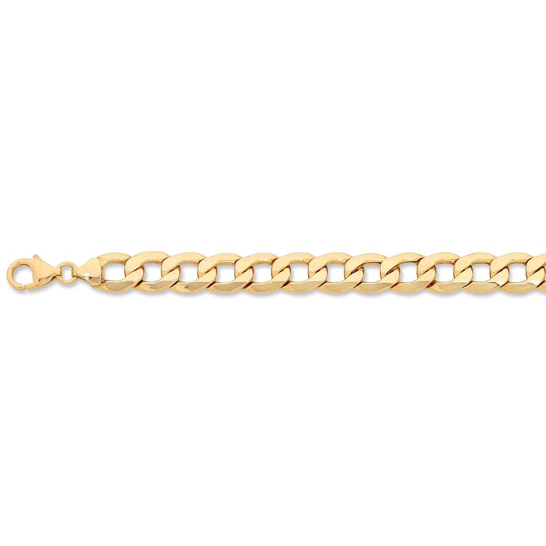 55cm Curb Chain in 9kt Yellow Bonded Gold