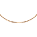 Daniel Wellington Elan Box Chain Necklace Long Rose Gold