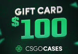 CsgoCases - $100 Gift Card