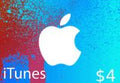 iTunes $4 US Card