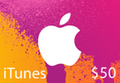 iTunes USD 50 Card US
