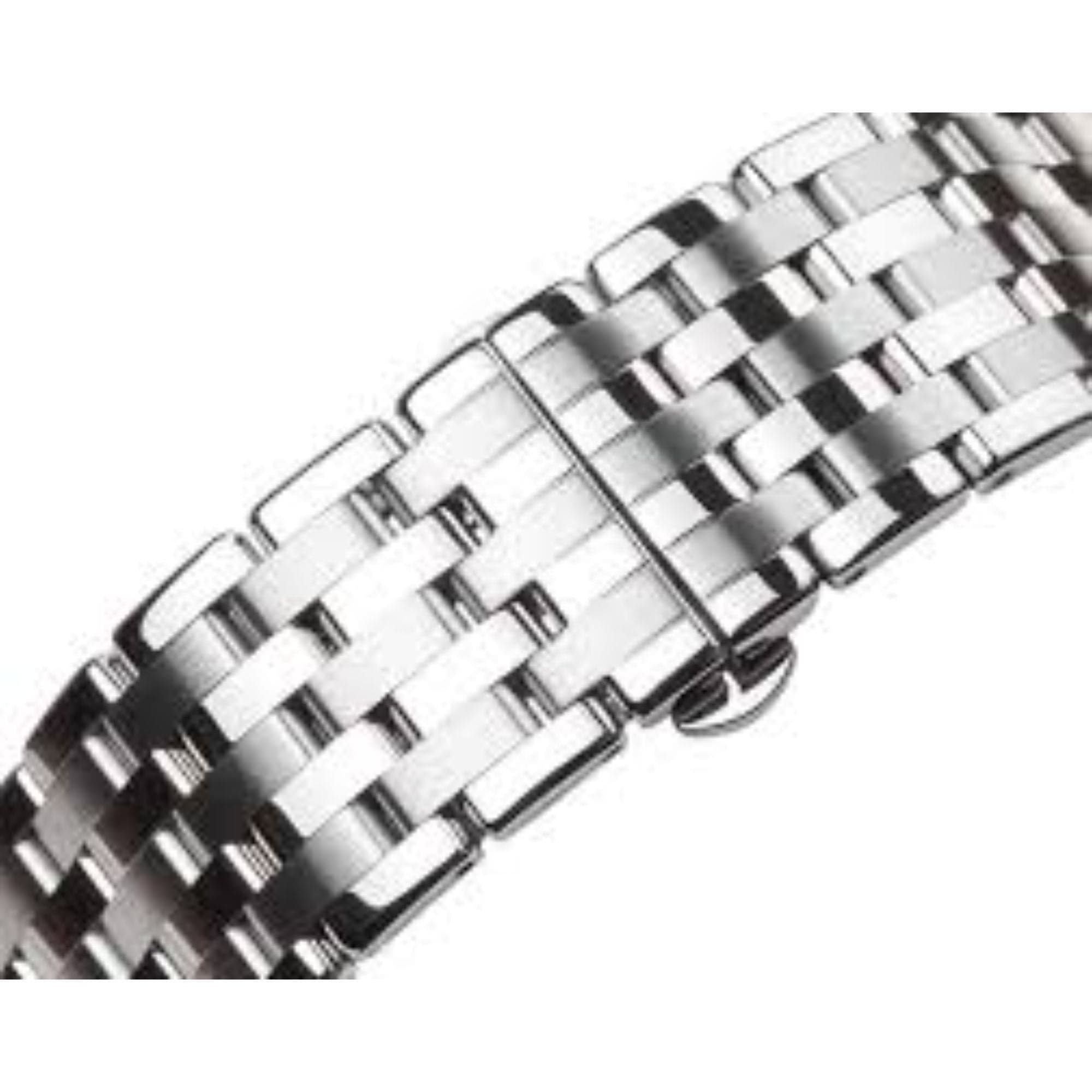 CITIZEN ECO-DRIVE AR0015-68A WHITE DIAL STAINLESS STEEL BRACELET STRAP MEN'S WATCH