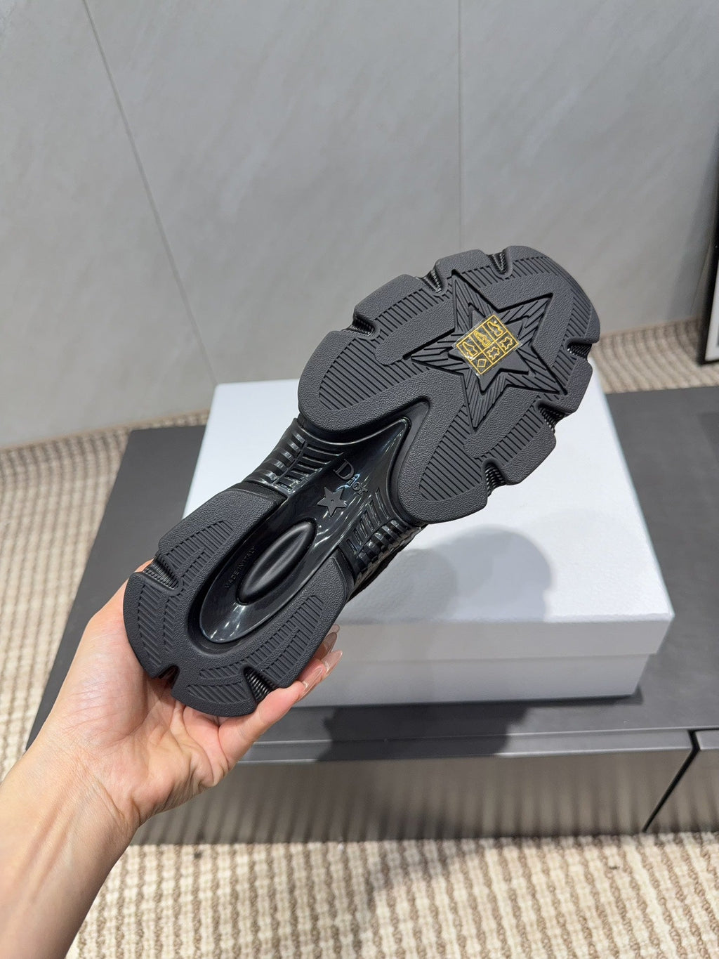 CD platform casual sneaker black suede mesh 539673