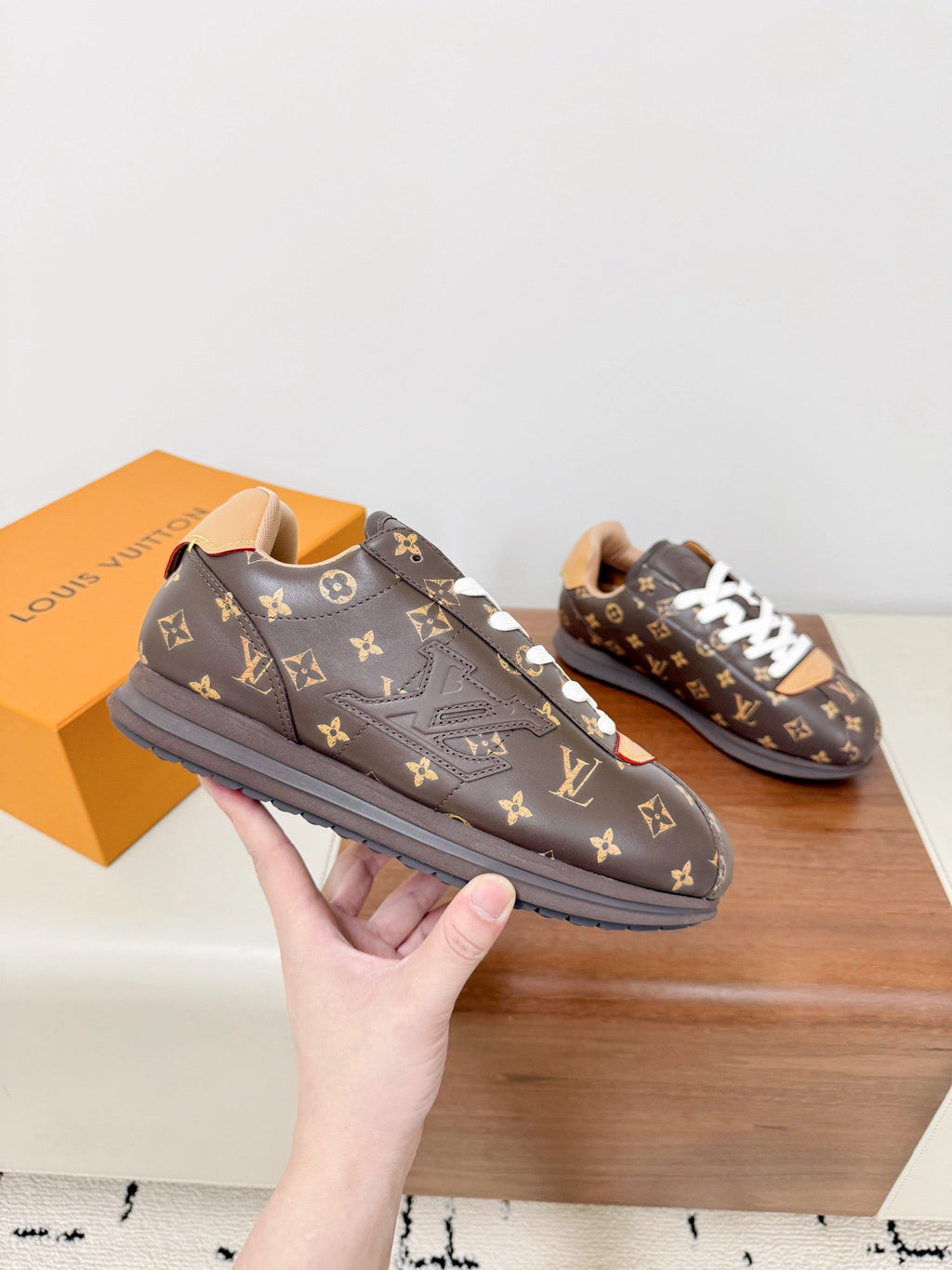 LV 25 Buttersoft Sneaker Brown Cowhide 492877