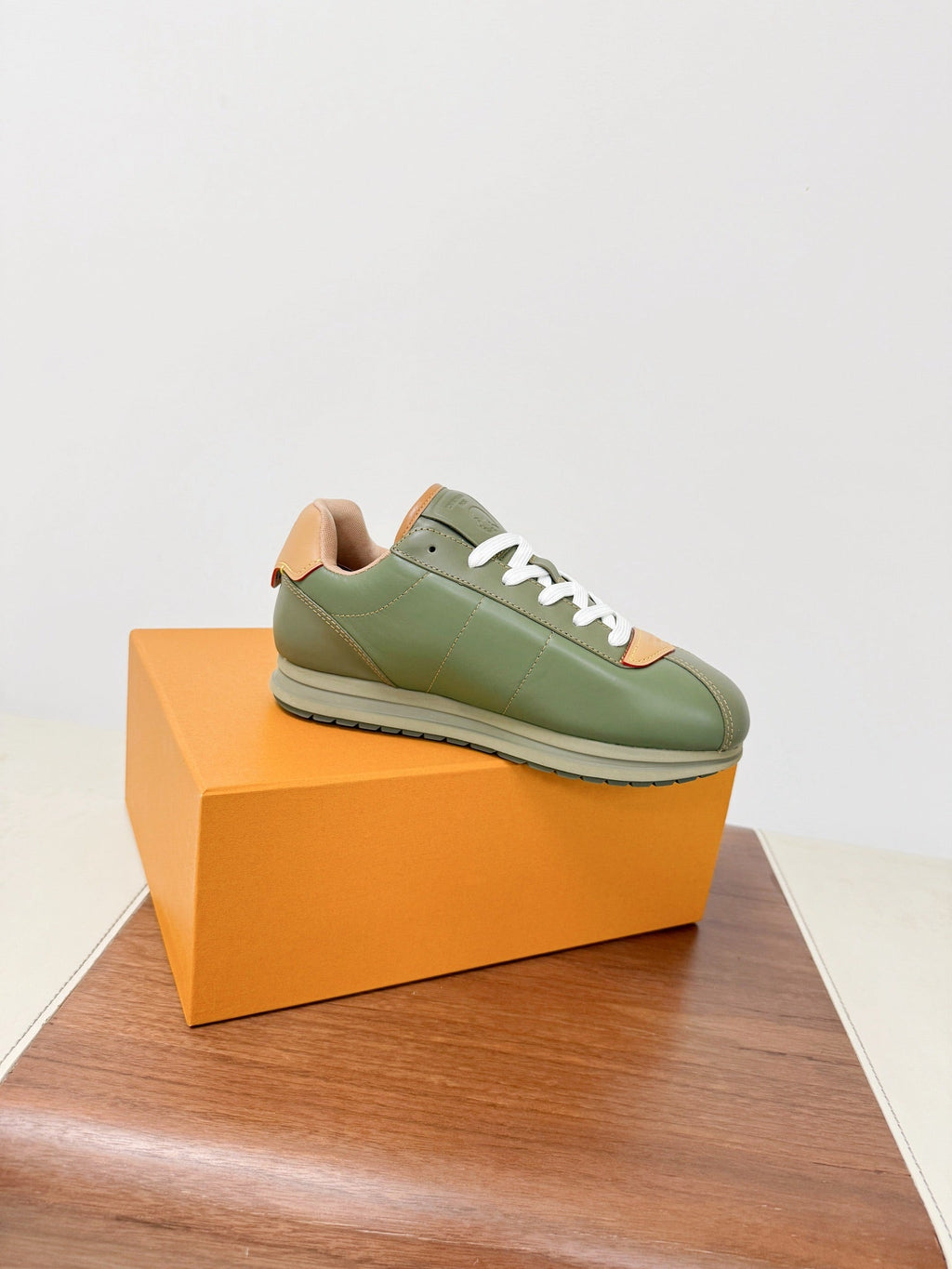 LV 25 Buttersoft Sneaker Green Cowhide 492880