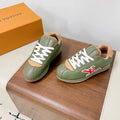 LV 25 Buttersoft Sneaker Green Cowhide 492880