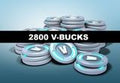 Fortnite 2800 V-Bucks Epic Games CD Key
