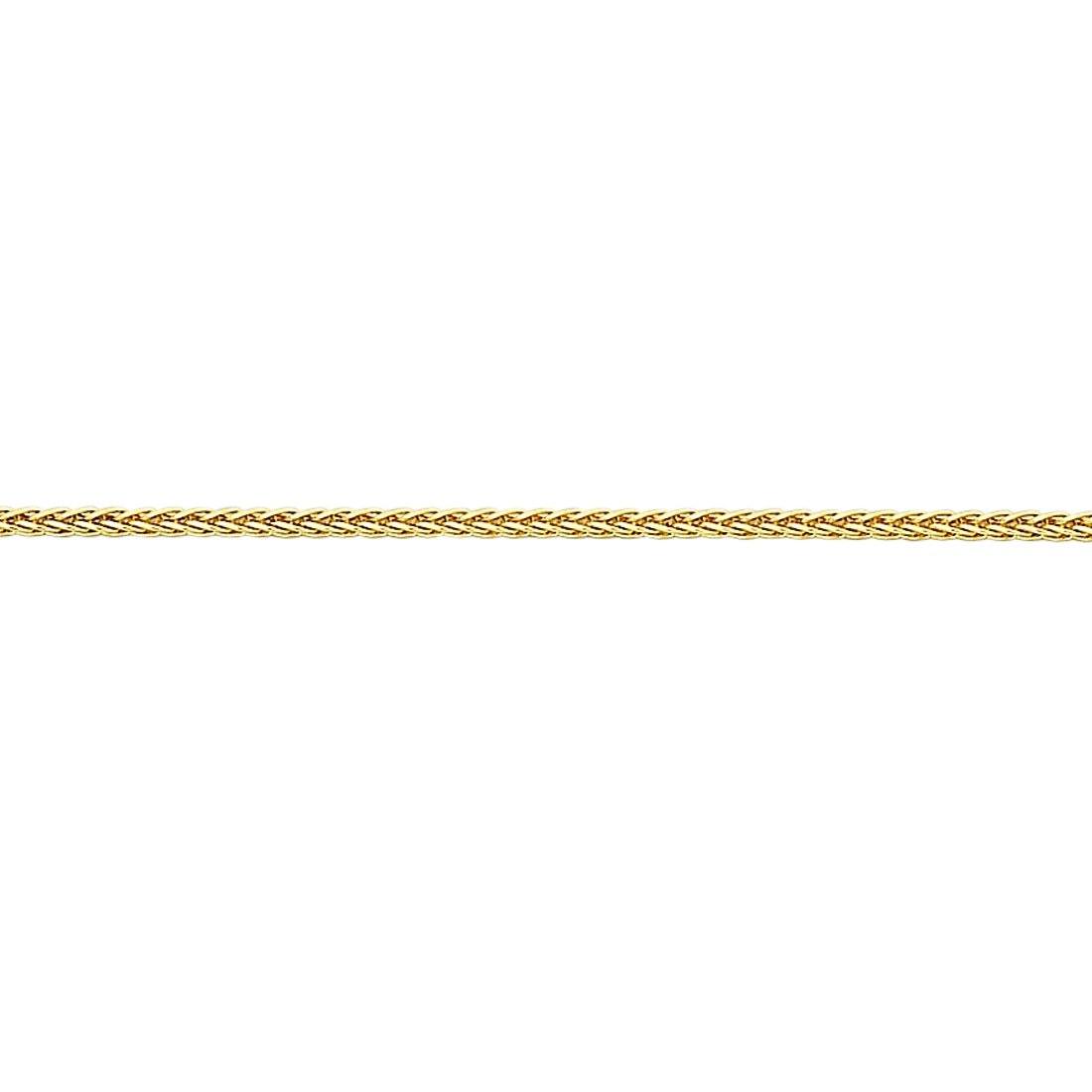 40cm Wheat Chain in 9kt Yellow Gold