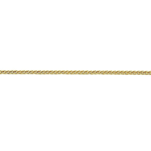 40cm Wheat Chain in 9kt Yellow Gold