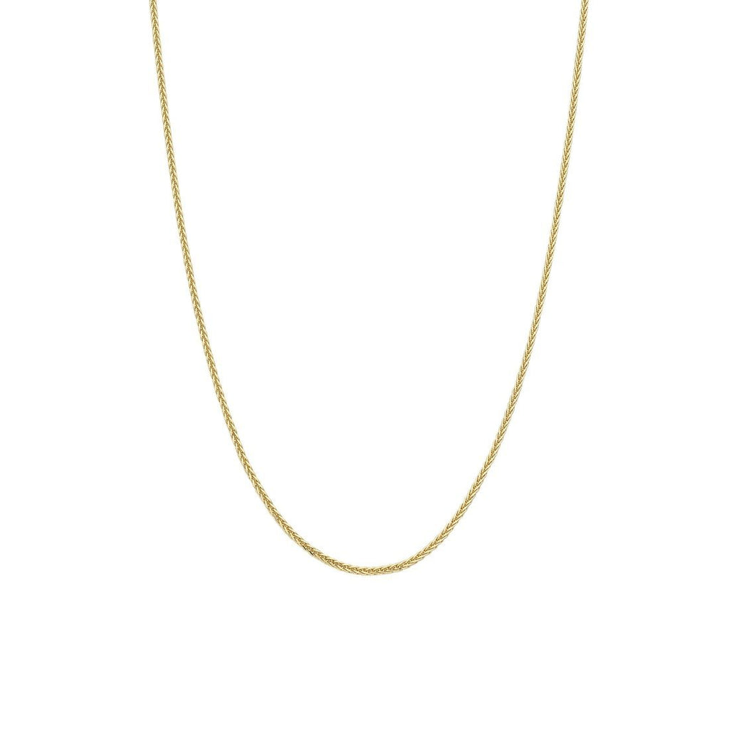 45cm Wheat Chain in 9kt Yellow Gold