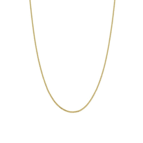 45cm Wheat Chain in 9kt Yellow Gold