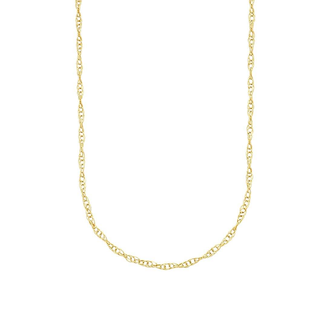45cm Solid Singapore Chain in 9kt Yellow Gold